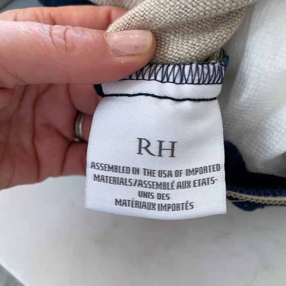 FINAL PRICE: Restoration Hardware African Mudcloth Lumbar Toss Pillow - Picture 6 of 6